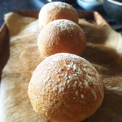 Fig+Rye Bread Roll Home Bake