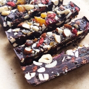 Fig+Rye Fruit and Nut Chocolate Bars